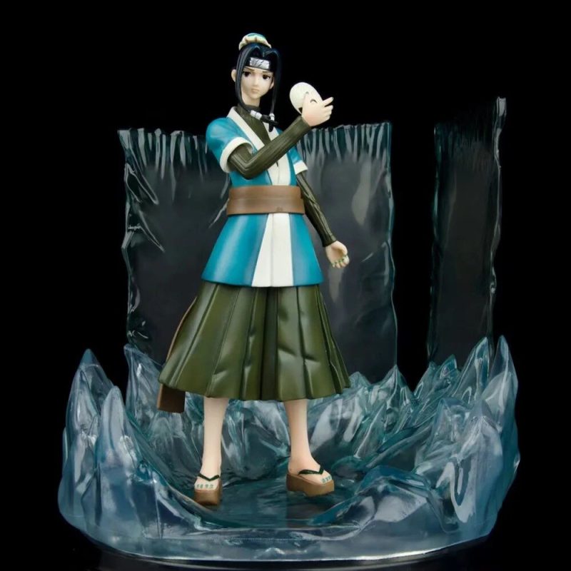 Naruto Figures: Haku's Icy Threat in Full Action