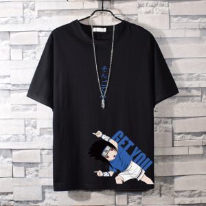 Sasuke Got You Black T-shirt