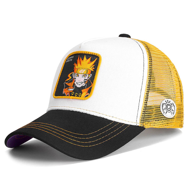 Naruto Cap Featuring Iconic Uzumaki Symbol