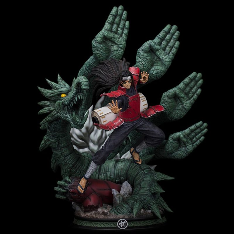 Naruto Figures: Senju Hashirama - The Majestic Sage Mode Office Statue