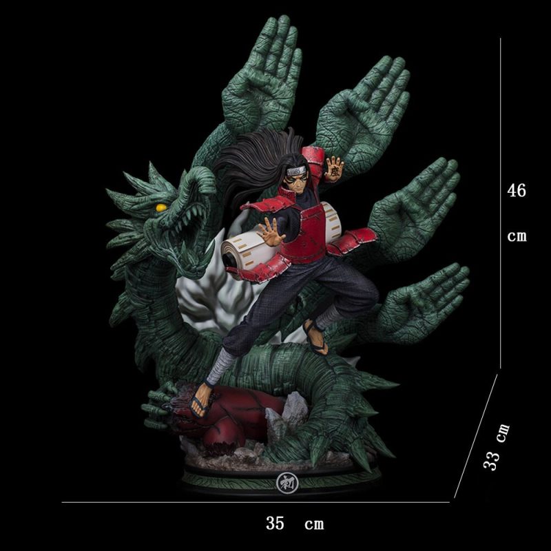 Naruto Figures: Senju Hashirama - The Majestic Sage Mode Office Statue