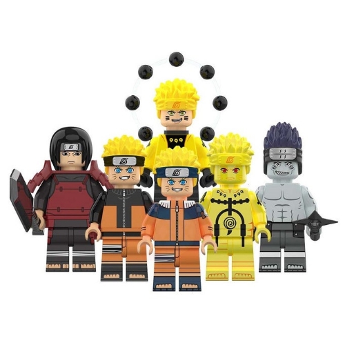 Naruto Lego Ultimate Ninja Set - 6 Astounding Figures