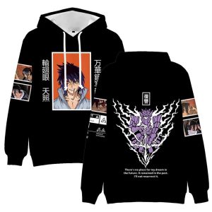 Introducing the Naruto Hoodie - Sasuke Uchiha: Dear customer, if you're in search of a hoodie, you've come to the right place. No need to look any further, as we've just released our latest collection of hoodies. I invite you to browse our shop to discover exactly what you're looking for. Naruto Hoodie - Sasuke Uchiha