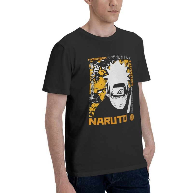 T-shirt Naruto Uzumaki Angry