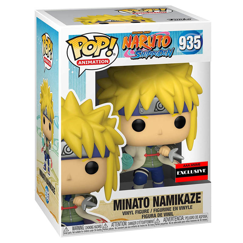 Naruto Funko Pop: Fourth Hokage Minato Flash Edition