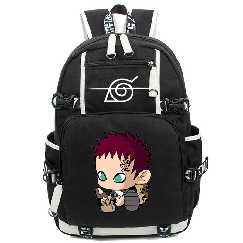 Chibi Gaara Naruto Backpack - Unleash Cuteness with Gaara's Playful Spirit
