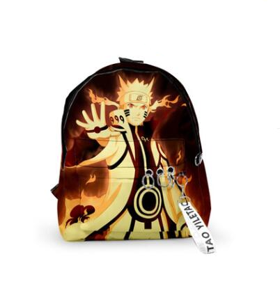 Naruto Backpack Celebrating Kurama Chakra Mode