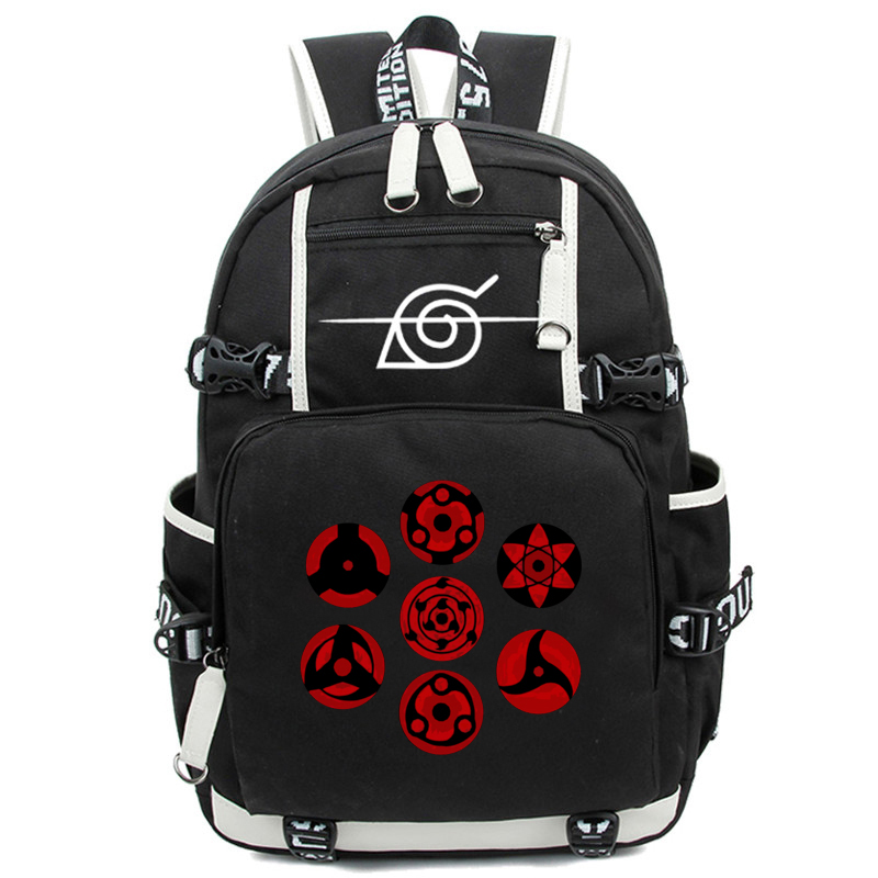 Naruto Backpack Featuring Legendary Sharingan