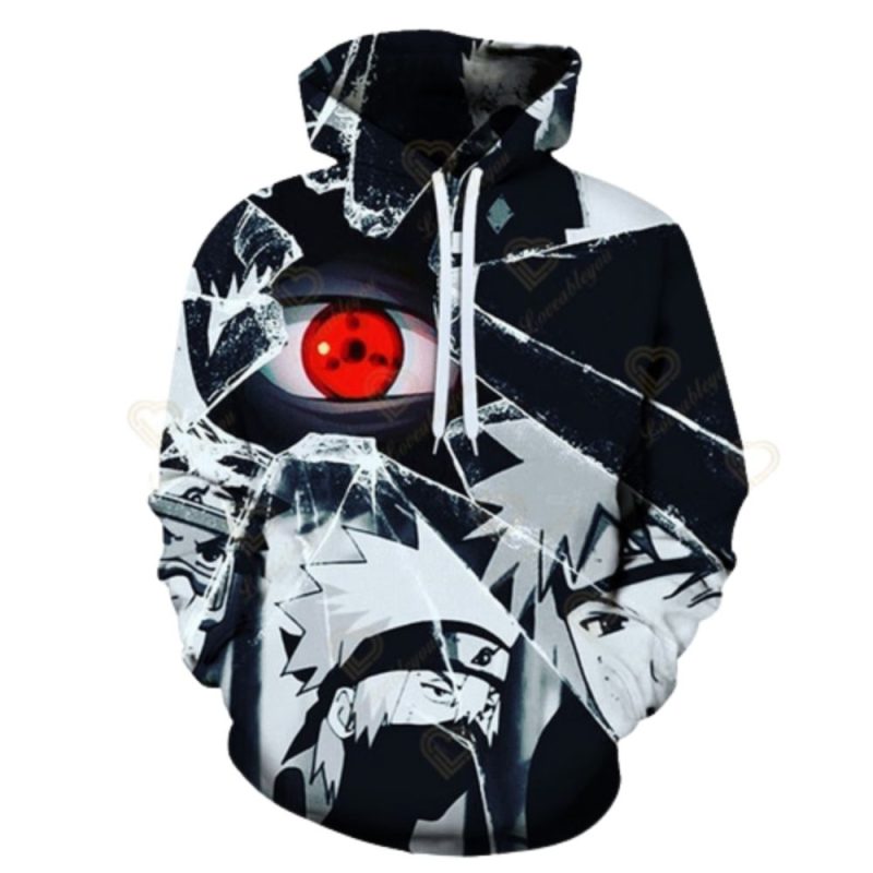 Naruto Hoodie: Power of the Eyes Unleashed